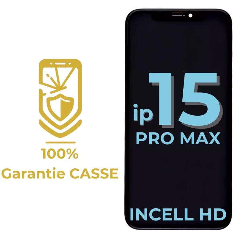 Livraison gratuite Écrans Écran complet Incell HD + Garantie Casse iPhone 15 Pro Max