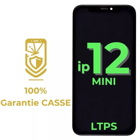 Livraison gratuite Écrans Écran complet LTPS + Garantie Casse iPhone 12 Mini