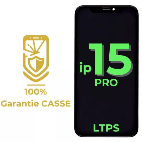 Livraison gratuite Écrans Écran complet LTPS + Garantie Casse iPhone 15 Pro