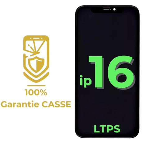 Livraison gratuite Écrans Écran complet LTPS + Garantie Casse iPhone 16