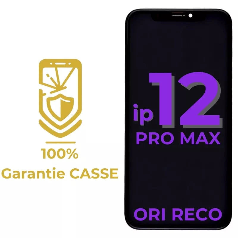 Livraison gratuite Écrans Écran complet OLED reconditionné + Garantie Casse iPhone 12 Pro Max