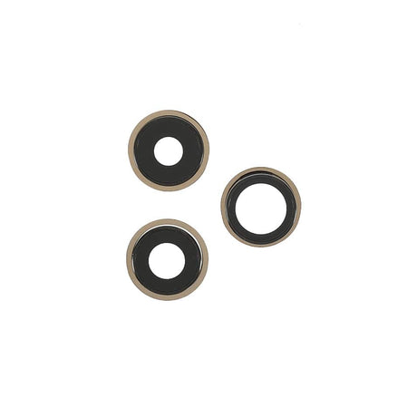 Pièce compatible Caméras Lentilles caméra arrière + contours iPhone 13 Pro Gold