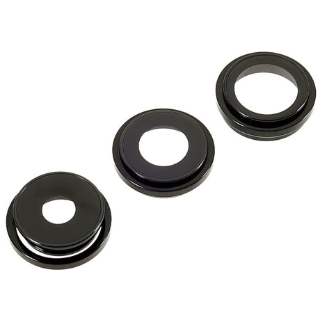 Pièce compatible Caméras Lentilles caméra arrière + contours iPhone 14 Pro Noir