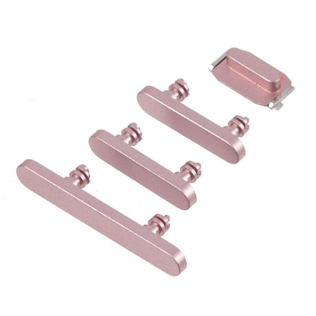 Pièce d'origine Composants Pack boutons volume + vibreur + power iPhone 15 Plus Rose