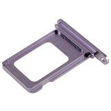 Pièce compatible Composants Tiroir SIM iPhone 14 Mauve