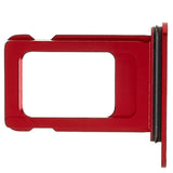 Pièce compatible Composants Tiroir SIM iPhone 14 Plus Rouge