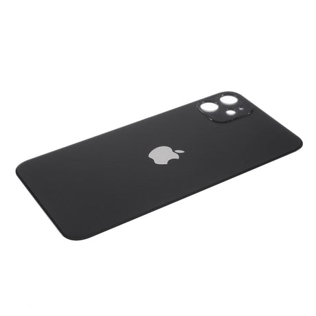 Pièce compatible Vitres arrières Vitre arrière (Adhésif) iPhone 11 Noir