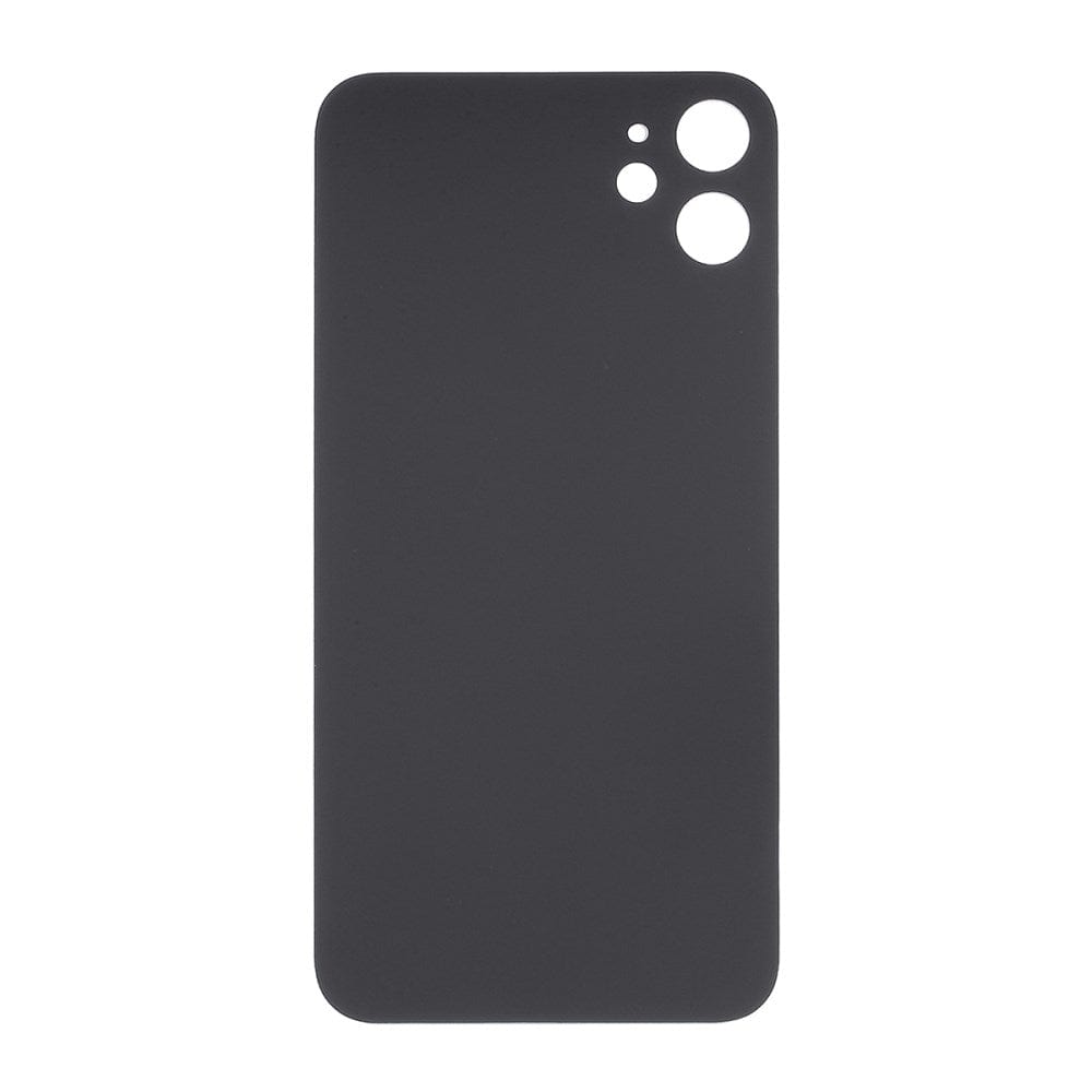 Pièce compatible Vitres arrières Vitre arrière (Adhésif) iPhone 11 Noir