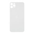 Pièce compatible Vitres arrières Vitre arrière (Adhésif) iPhone 11 Pro Blanc