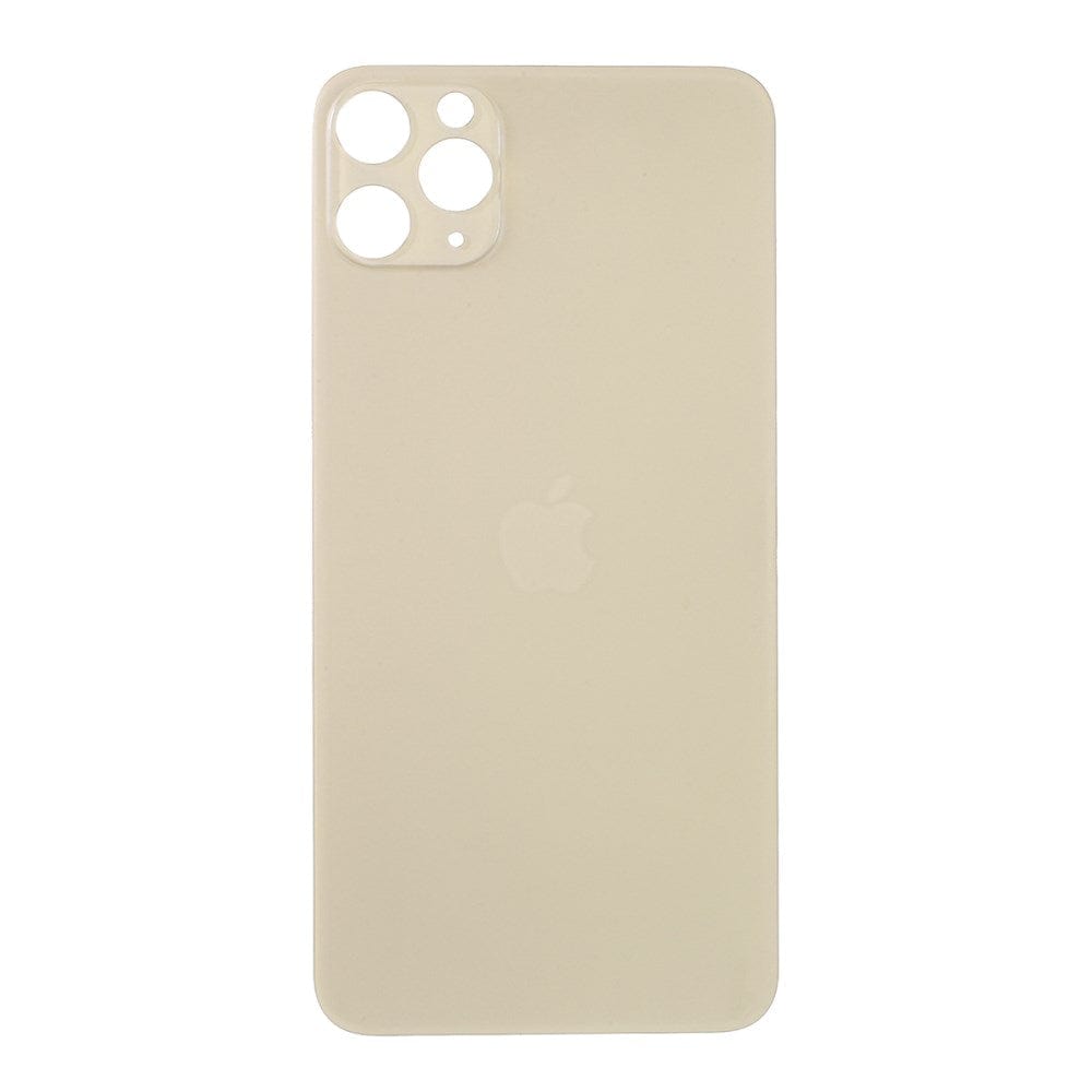 Pièce compatible Vitres arrières Vitre arrière (Adhésif) iPhone 11 Pro Gold