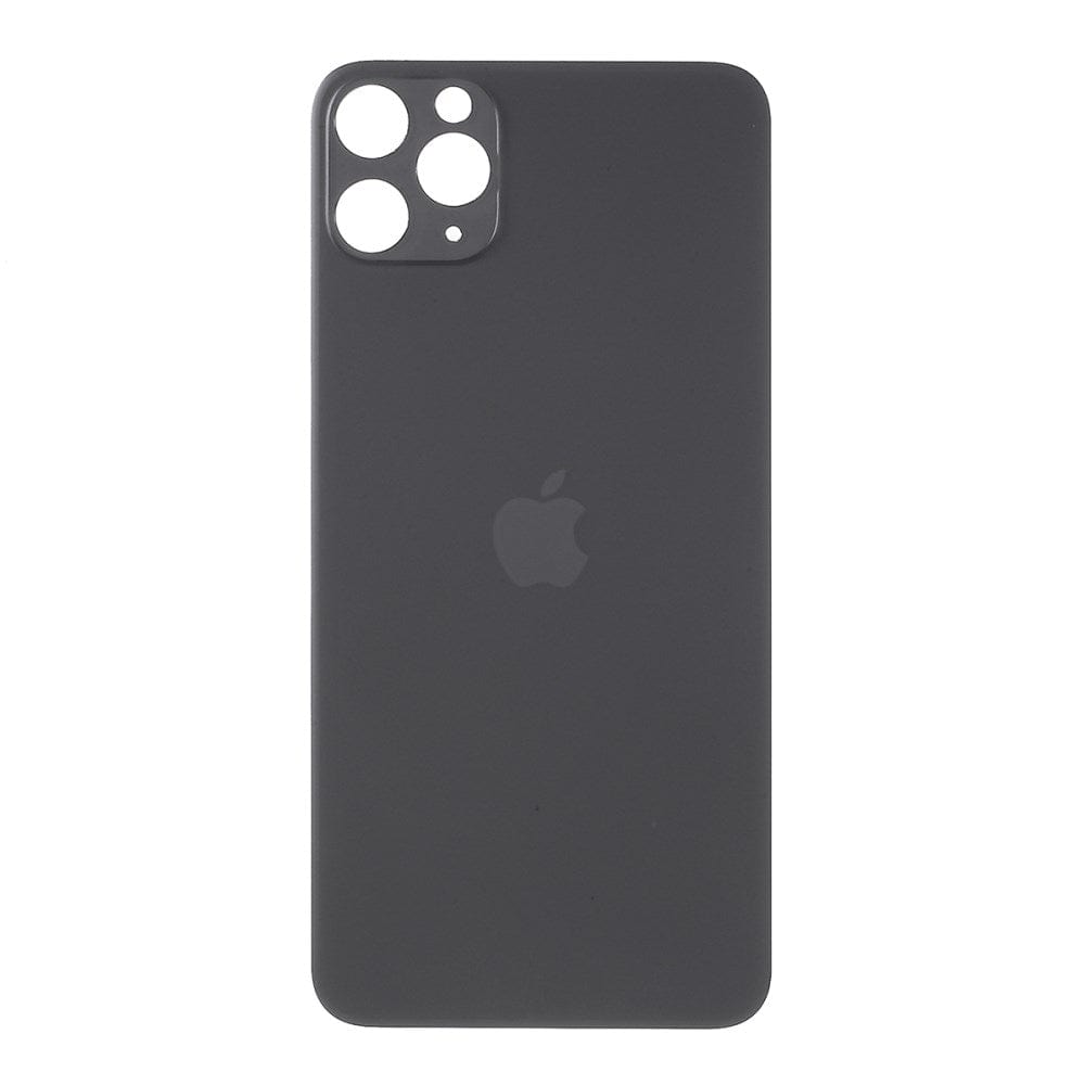 Pièce compatible Vitres arrières Vitre arrière (Adhésif) iPhone 11 Pro Noir