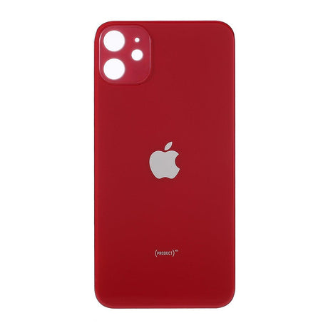 Pièce OEM Vitres arrières Vitre arrière (Adhésif) iPhone 11 Rouge