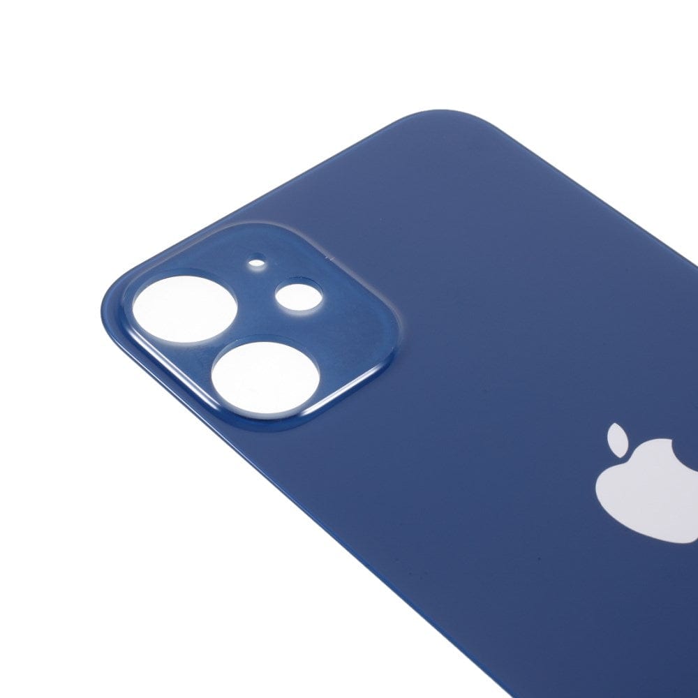 Pièce compatible Vitres arrières Vitre arrière (Adhésif) iPhone 12 Bleu