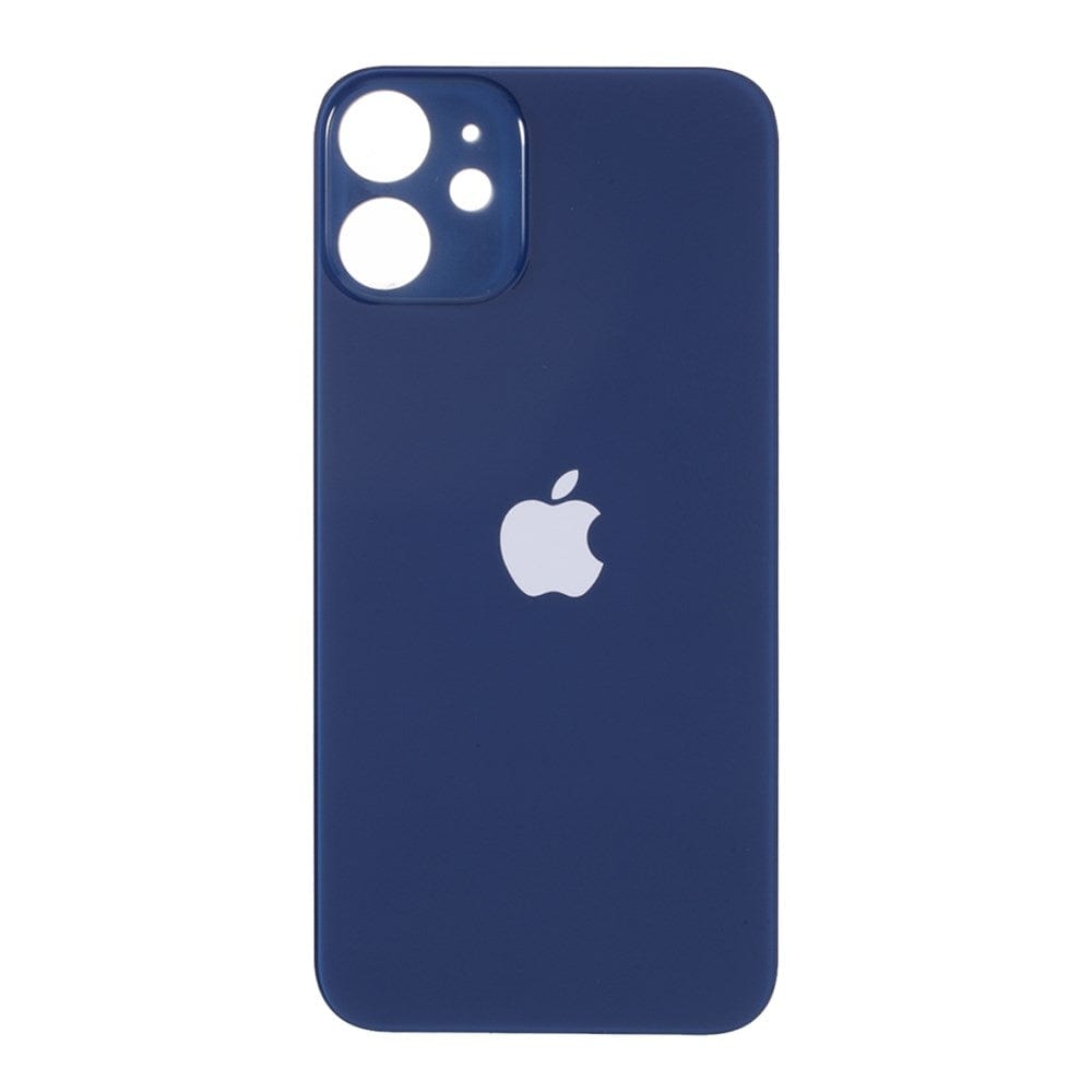 Pièce compatible Vitres arrières Vitre arrière (Adhésif) iPhone 12 Bleu