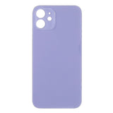 Pièce compatible Vitres arrières Vitre arrière (Adhésif) iPhone 12 Mauve