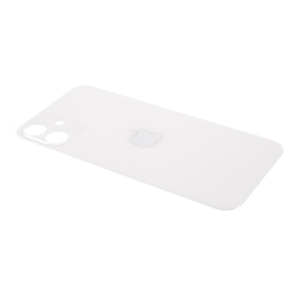 Pièce compatible Vitres arrières Vitre arrière (Adhésif) iPhone 12 Mini Blanc