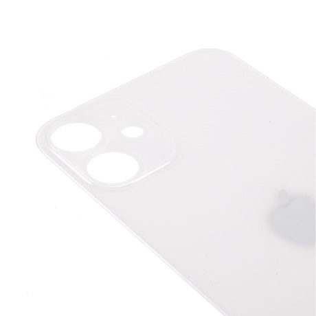 Pièce compatible Vitres arrières Vitre arrière (Adhésif) iPhone 12 Mini Blanc