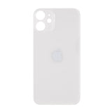 Pièce compatible Vitres arrières Vitre arrière (Adhésif) iPhone 12 Mini Blanc