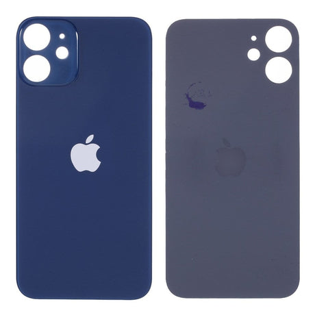 Pièce compatible Vitres arrières Vitre arrière (Adhésif) iPhone 12 Mini Bleu