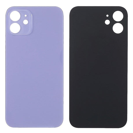 Pièce compatible Vitres arrières Vitre arrière (Adhésif) iPhone 12 Mini Mauve