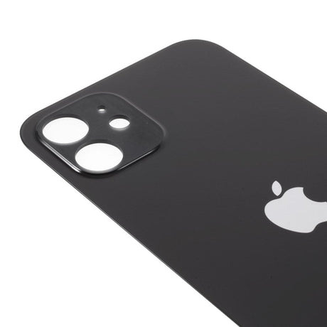 Pièce compatible Vitres arrières Vitre arrière (Adhésif) iPhone 12 Mini Noir