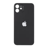 Pièce compatible Vitres arrières Vitre arrière (Adhésif) iPhone 12 Noir