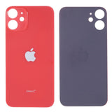 Pièce compatible Vitres arrières Vitre arrière (Adhésif) iPhone 12 Rouge