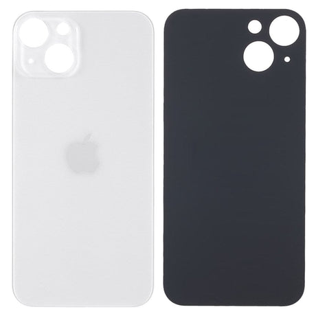 Pièce compatible Vitres arrières Vitre arrière (Adhésif) iPhone 13 Blanc