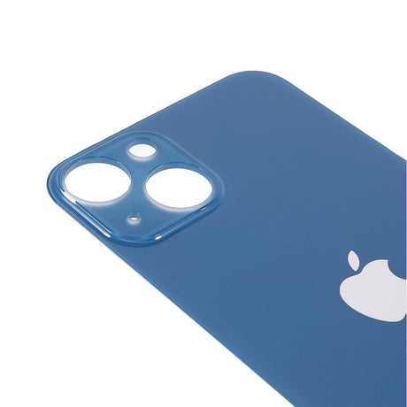 Pièce compatible Vitres arrières Vitre arrière (Adhésif) iPhone 13 Bleu