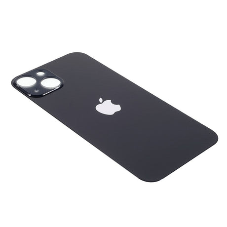 Pièce OEM Vitres arrières Vitre arrière (Adhésif) iPhone 13 Noir (Version BIG HOLE)