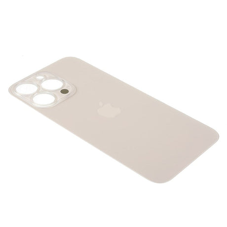 Pièce OEM Vitres arrières Vitre arrière (Adhésif) iPhone 13 Pro Gold (Version BIG HOLE)