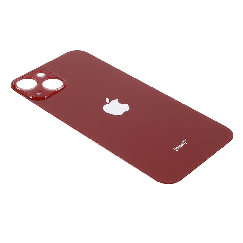 Pièce compatible Vitres arrières Vitre arrière (Adhésif) iPhone 13 Rouge