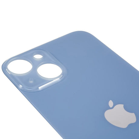 Pièce compatible Vitres arrières Vitre arrière (Adhésif) iPhone 14 Bleu