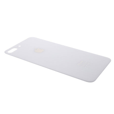 Pièce compatible Vitres arrières Vitre arrière (Adhésif) iPhone 8 Plus Blanc