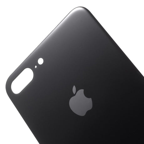 Pièce compatible Vitres arrières Vitre arrière (Adhésif) iPhone 8 Plus Noir