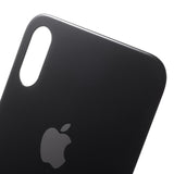 Pièce compatible Vitres arrières Vitre arrière (Adhésif) iPhone X Noir