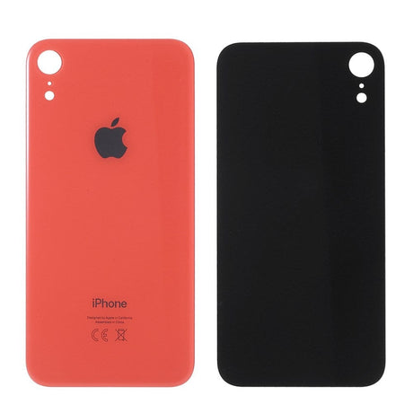 Pièce compatible Vitres arrières Vitre arrière (Adhésif) iPhone Xr Corail