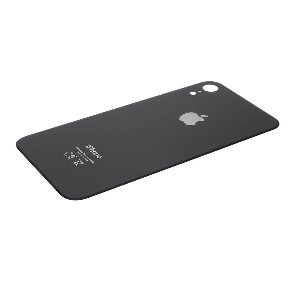 Pièce compatible Vitres arrières Vitre arrière (Adhésif) iPhone Xr Noir