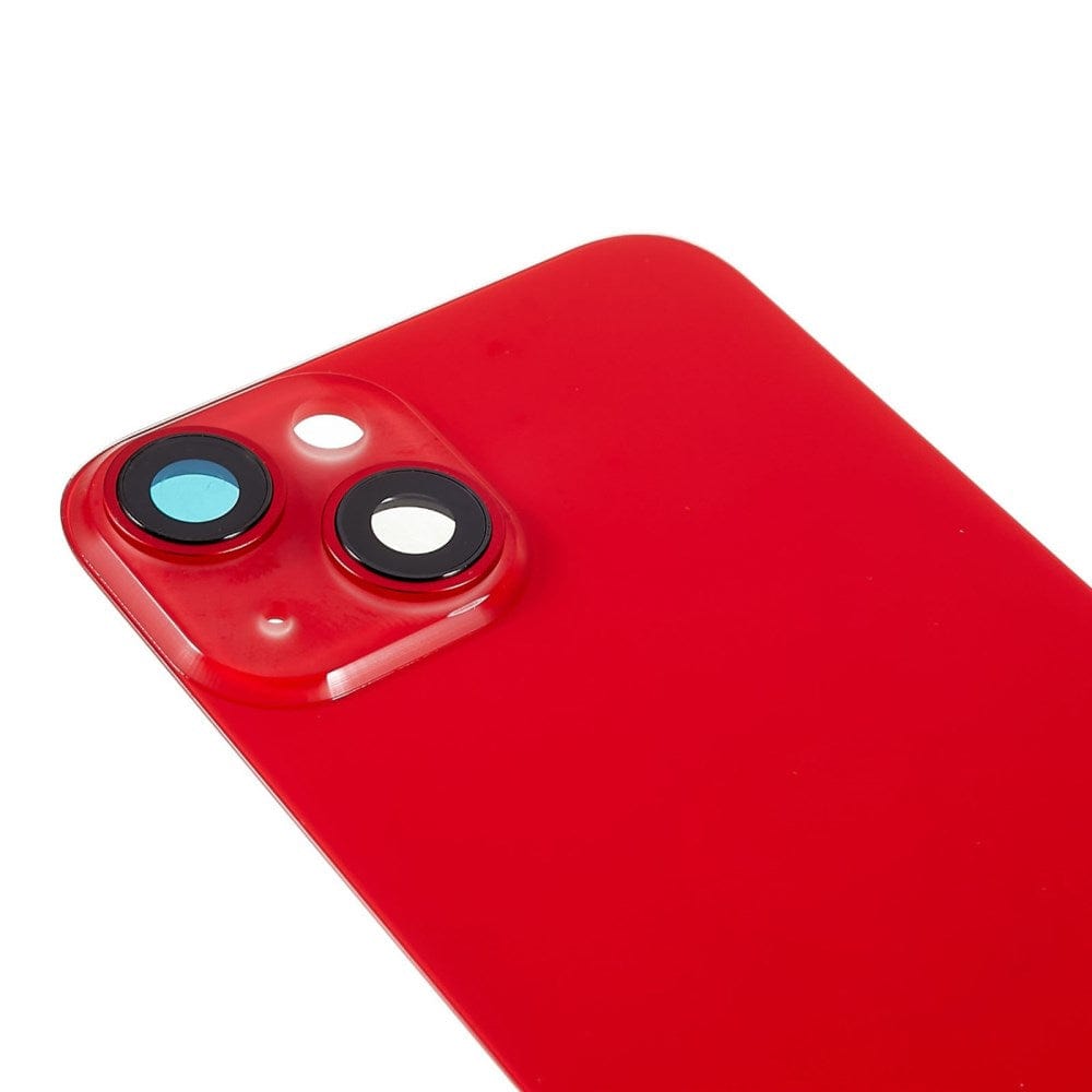 Livraison gratuite Vitres arrières Vitre arrière complète iPhone 14 Rouge