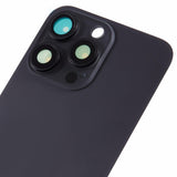 Livraison gratuite Vitres arrières Vitre arrière complète iPhone 15 Pro Noir (Avec MagSafe)