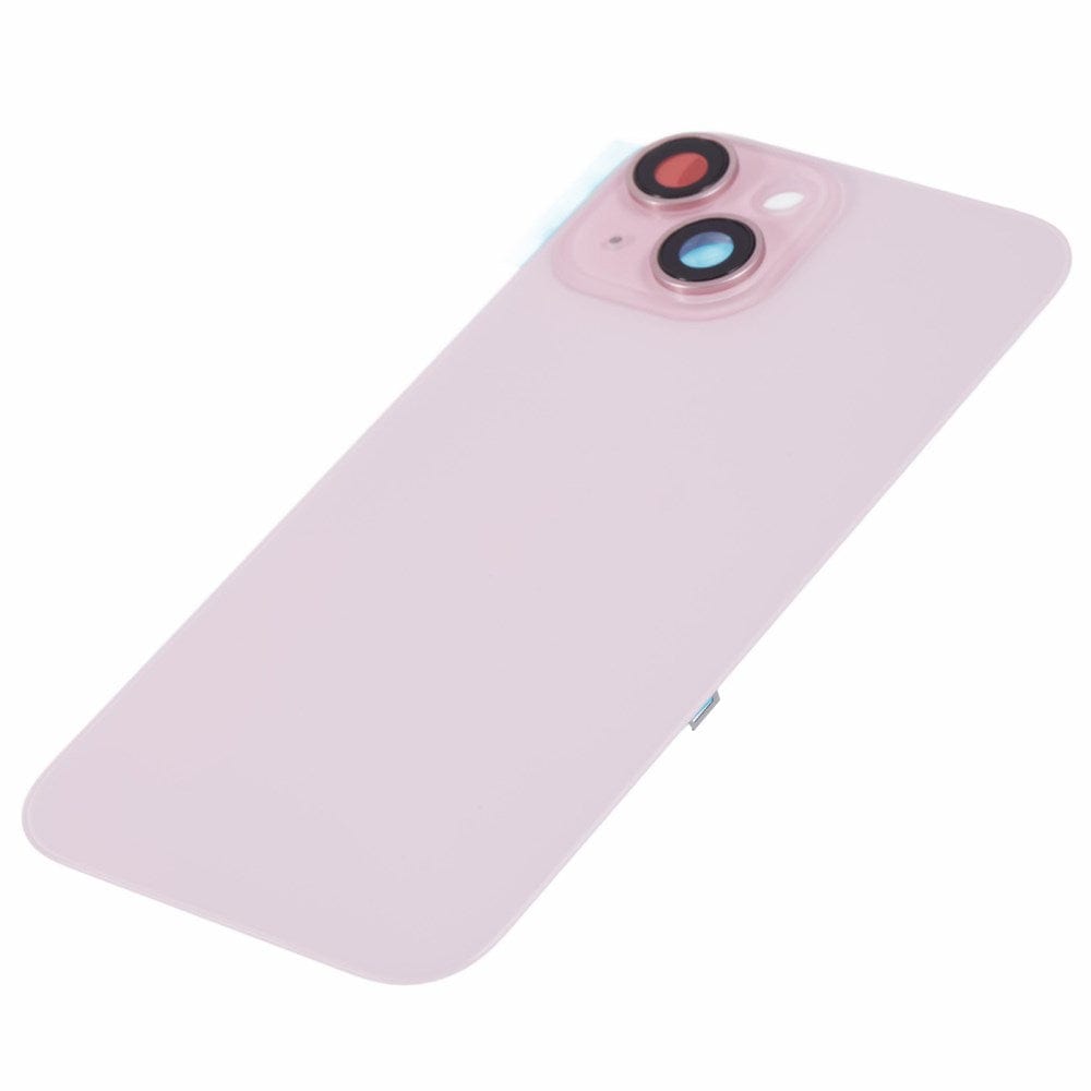 Livraison gratuite Vitres arrières Vitre arrière complète iPhone 15 Rose (Avec MagSafe)