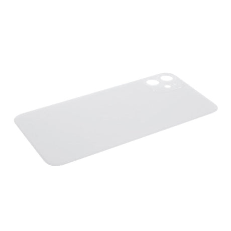 Livraison gratuite Vitres arrières Vitre arrière iPhone 11 Blanc (Big Hole)