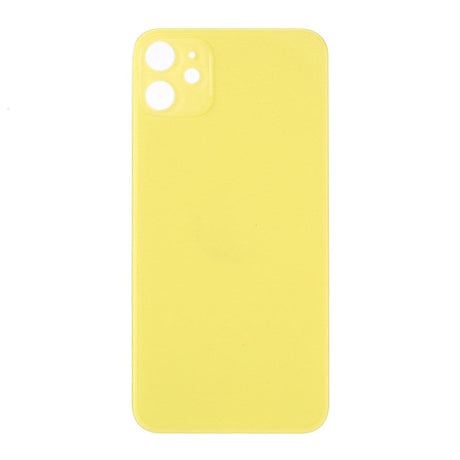 Livraison gratuite Vitres arrières Vitre arrière iPhone 11 Jaune (Big Hole)