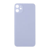 Livraison gratuite Vitres arrières Vitre arrière iPhone 11 Violet (Big Hole)