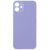 Livraison gratuite Vitres arrières Vitre arrière iPhone 12 Mini Mauve (Big Hole)