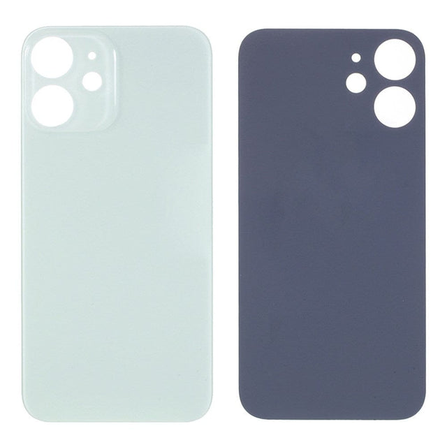 Livraison gratuite Vitres arrières Vitre arrière iPhone 12 Mini Vert (Big Hole)