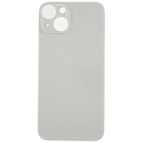 Livraison gratuite Vitres arrières Vitre arrière iPhone 14 Plus Blanc (Big Hole)