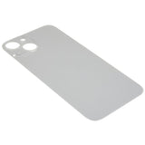 Livraison gratuite Vitres arrières Vitre arrière iPhone 14 Plus Blanc (Big Hole)