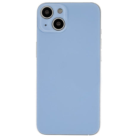 Livraison gratuite Vitres arrières Vitre arrière iPhone 14 Plus Bleu (Big Hole)