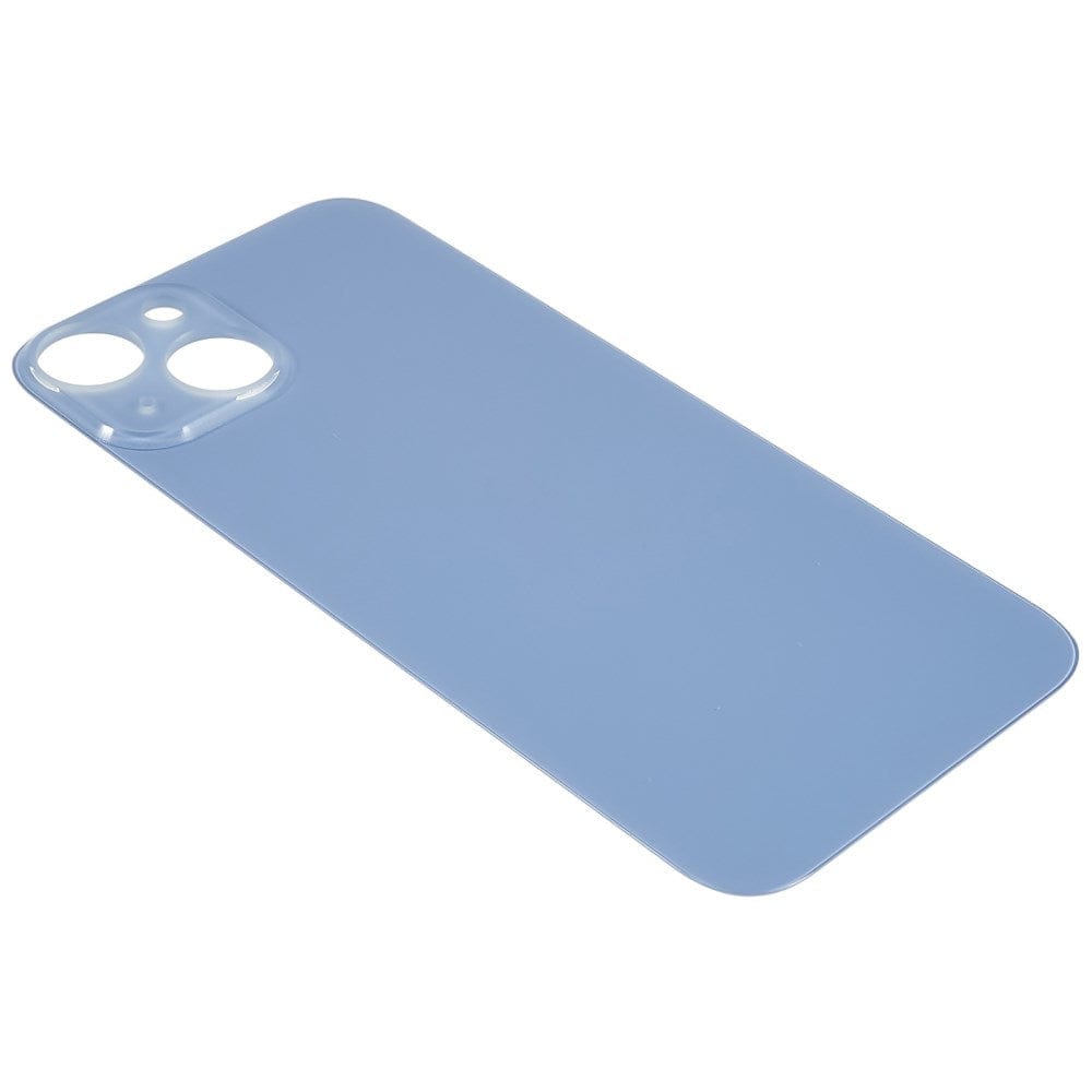 Livraison gratuite Vitres arrières Vitre arrière iPhone 14 Plus Bleu (Big Hole)